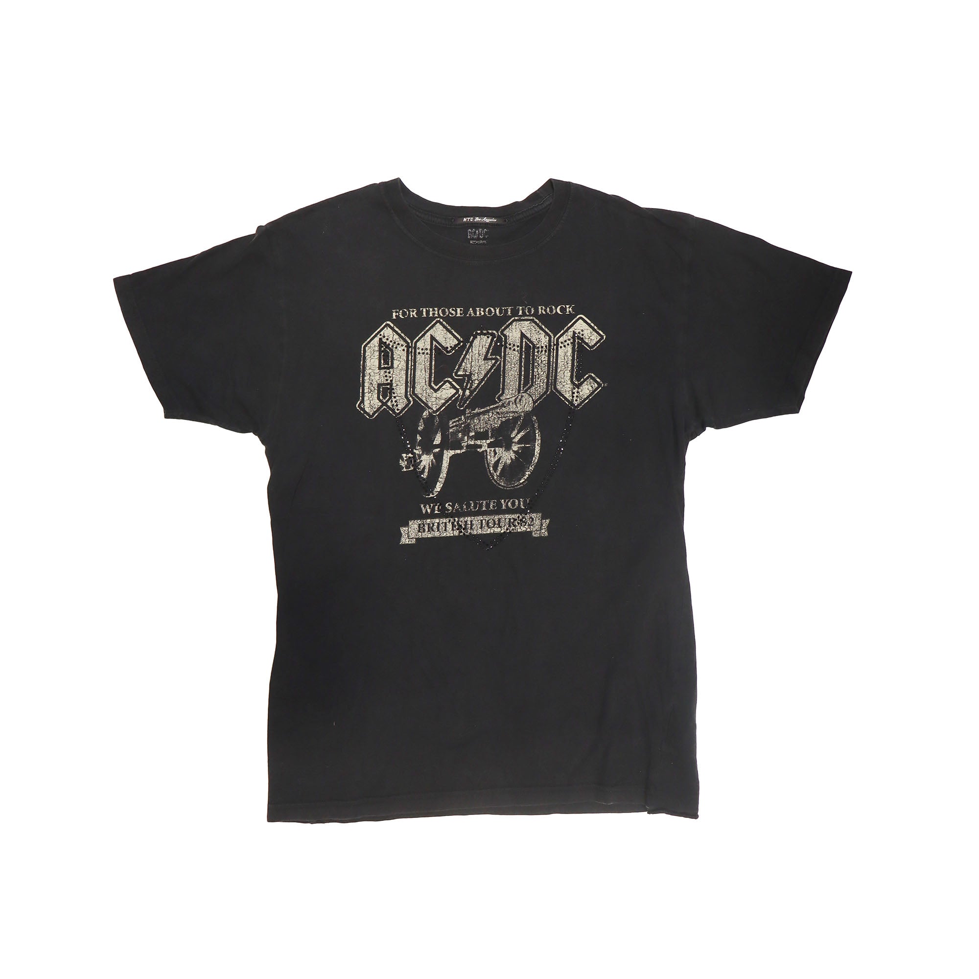 HTC VINTAGE AC/DC 82 LUX T-SHIRT MIX BLACK-1