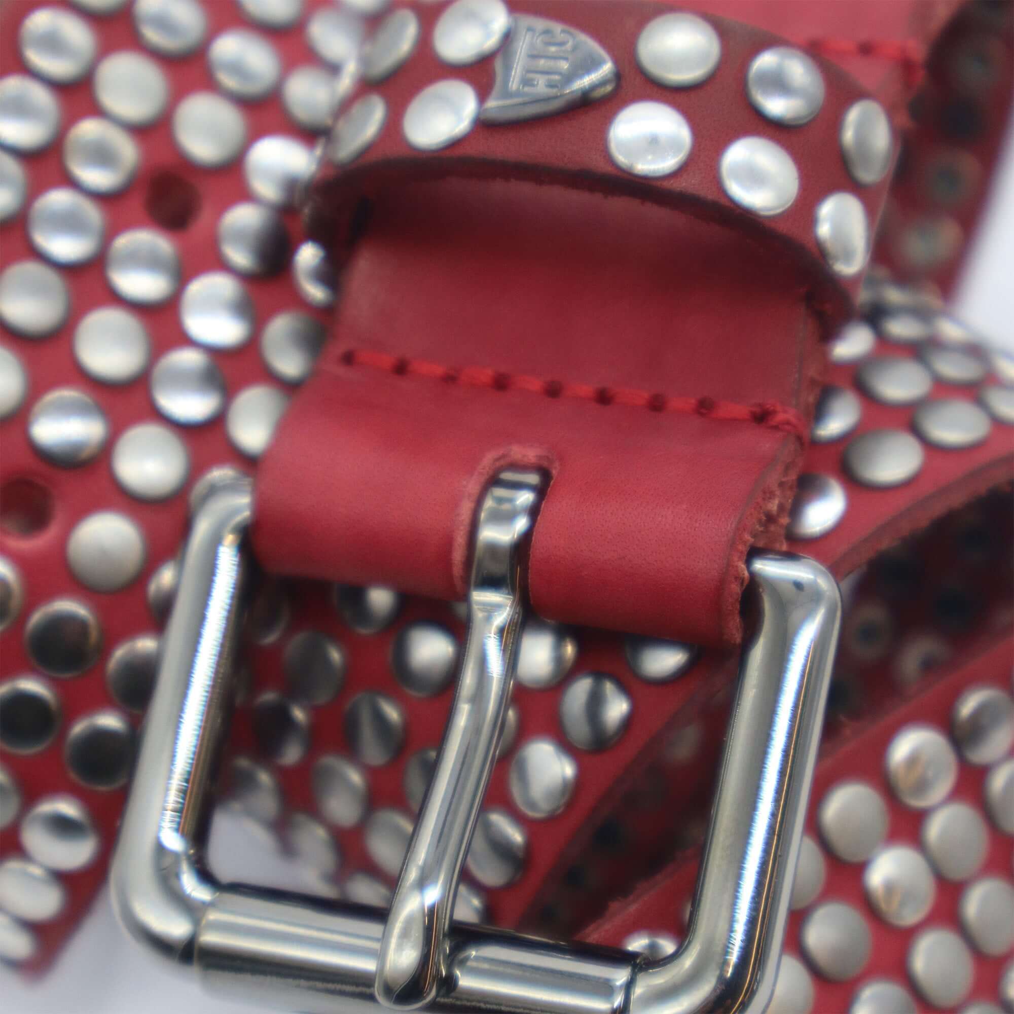htc los angeles 5.000 COLOUR STUDS BELT BORDEAUX 5.000 COLOUR STUDS BELT BORDEAUX BELTS Hollywood Trading Company Hollywood Trading Company