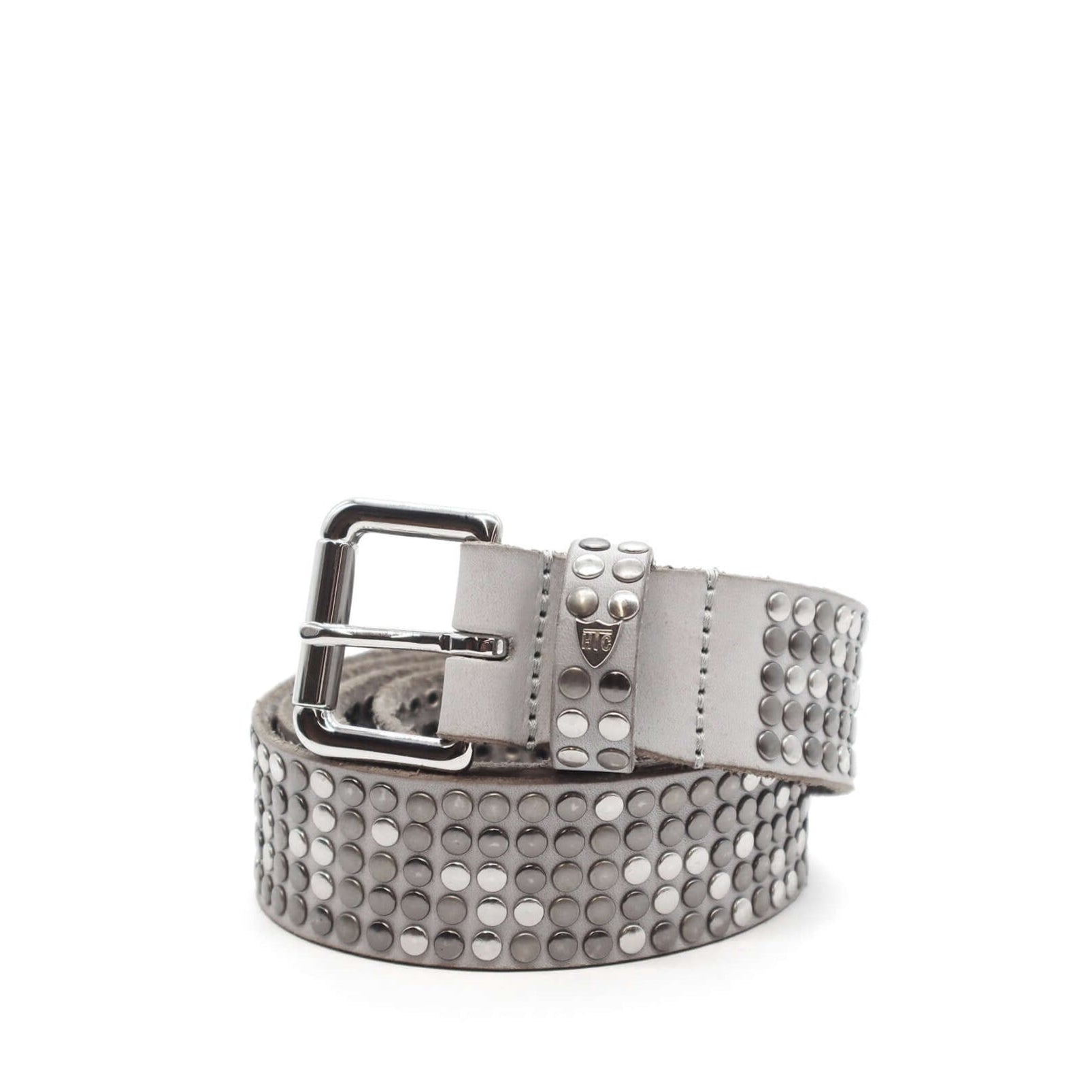htc los angeles 5.000 COLOUR STUDS BELT GREY 5.000 COLOUR STUDS BELT GREY BELTS Hollywood Trading Company Hollywood Trading Company