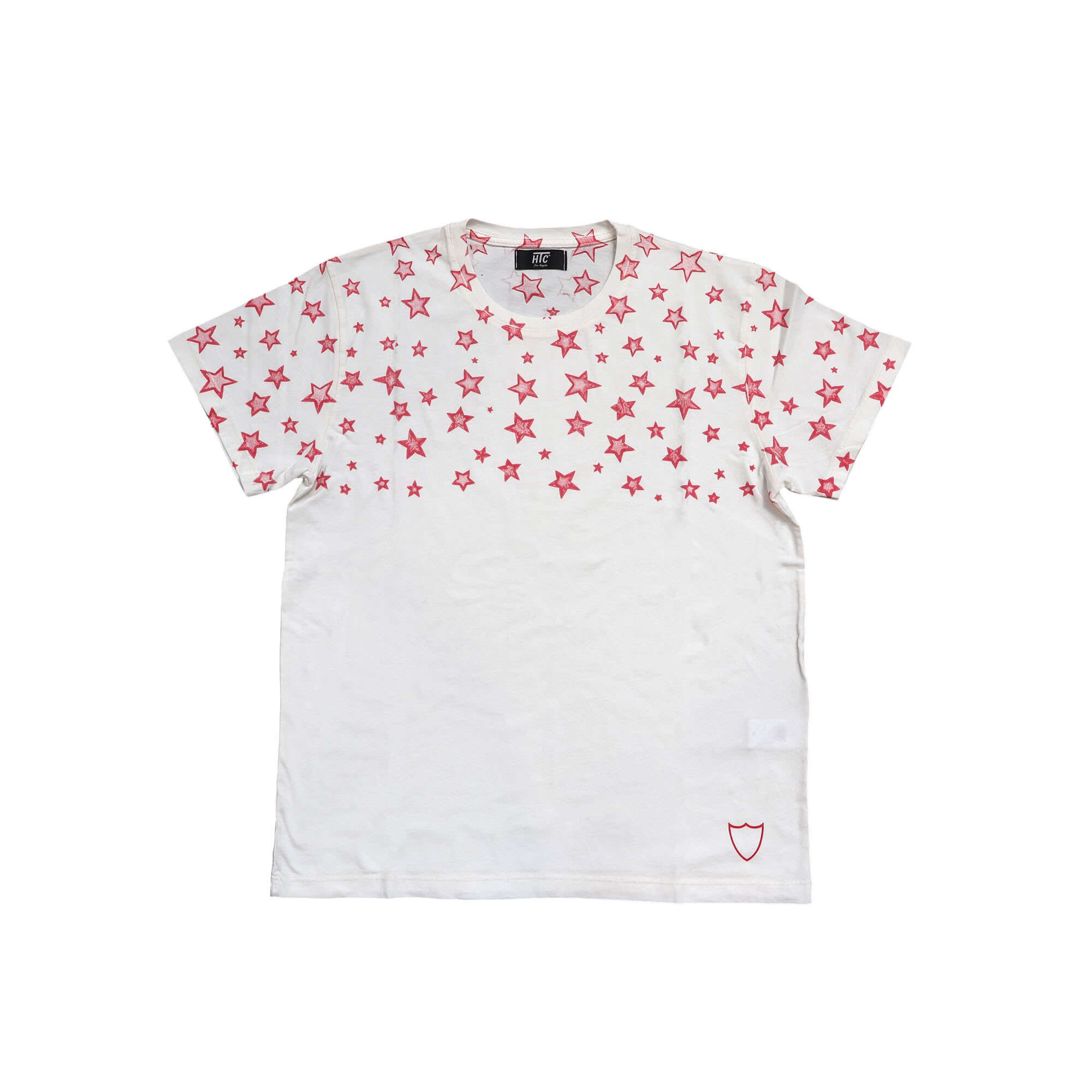 htc los angeles STAR HTC T-SHIRT STAR HTC T-SHIRT WHITE/RED T-SHIRTS Hollywood Trading Company Hollywood Trading Company