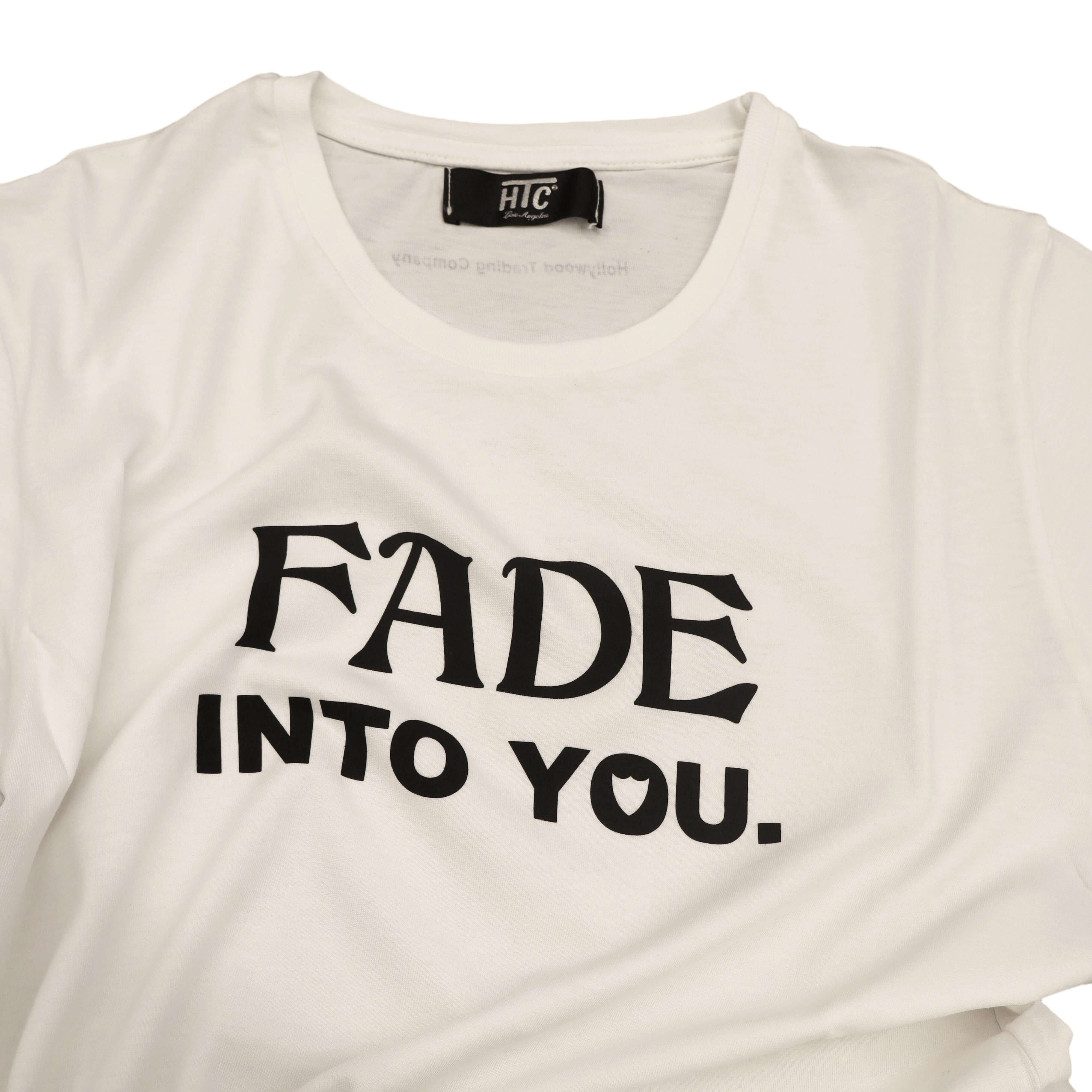htc los angeles FADE HTC T-SHIRT FADE HTC W. T-SHIRT WHITE/BLACK T-SHIRTS Hollywood Trading Company Hollywood Trading Company