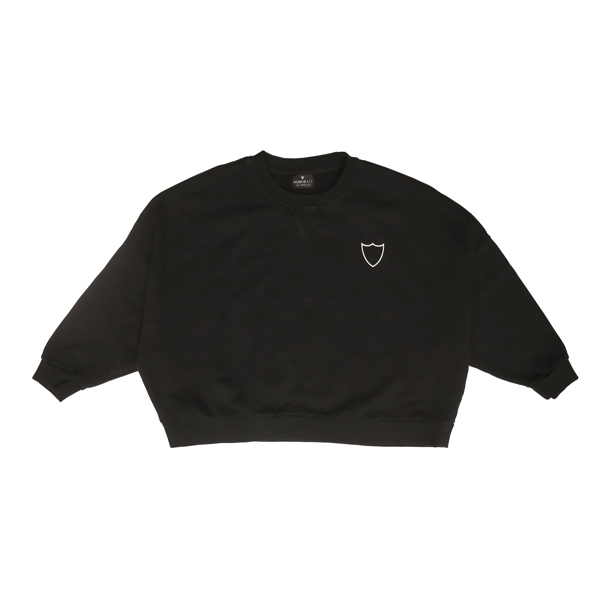 HTC BASIC BATWING SWEATER SHIELD LOGO BLACK