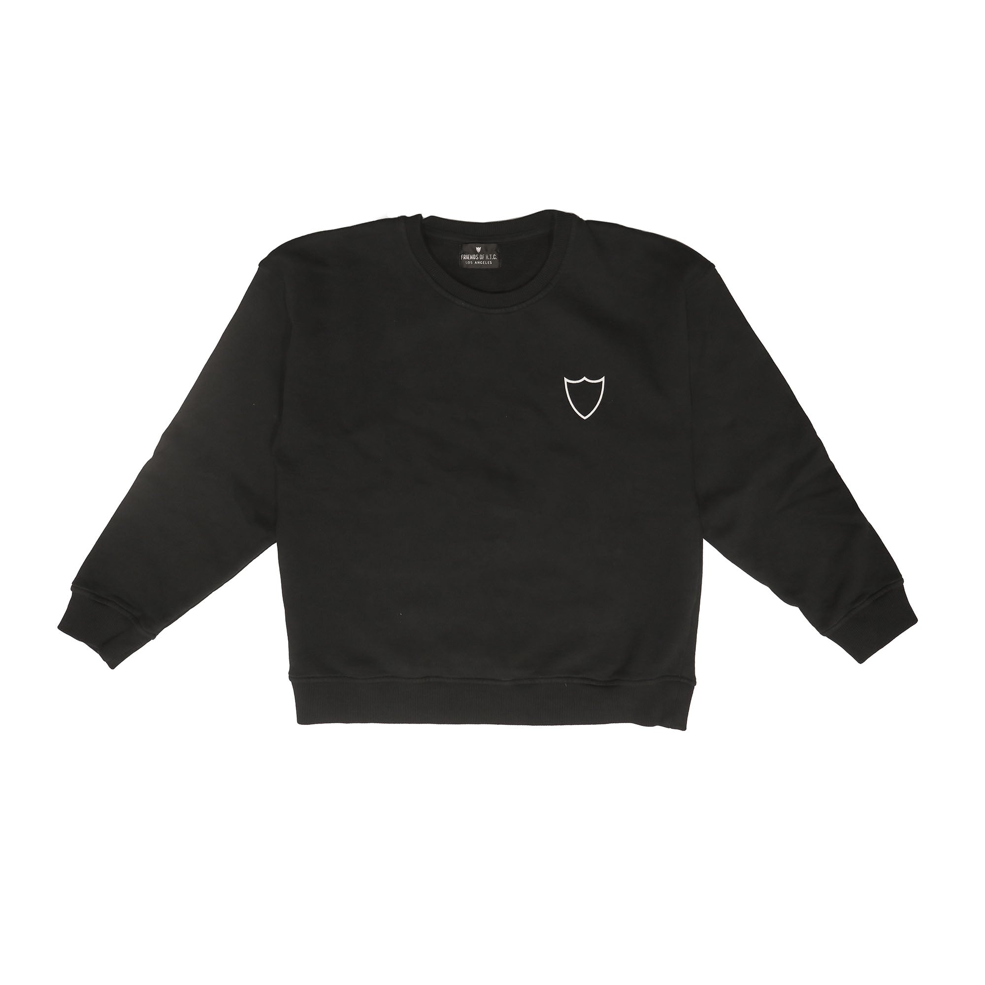 HTC BASIC SWEATER SHIELD LOGO BLACK