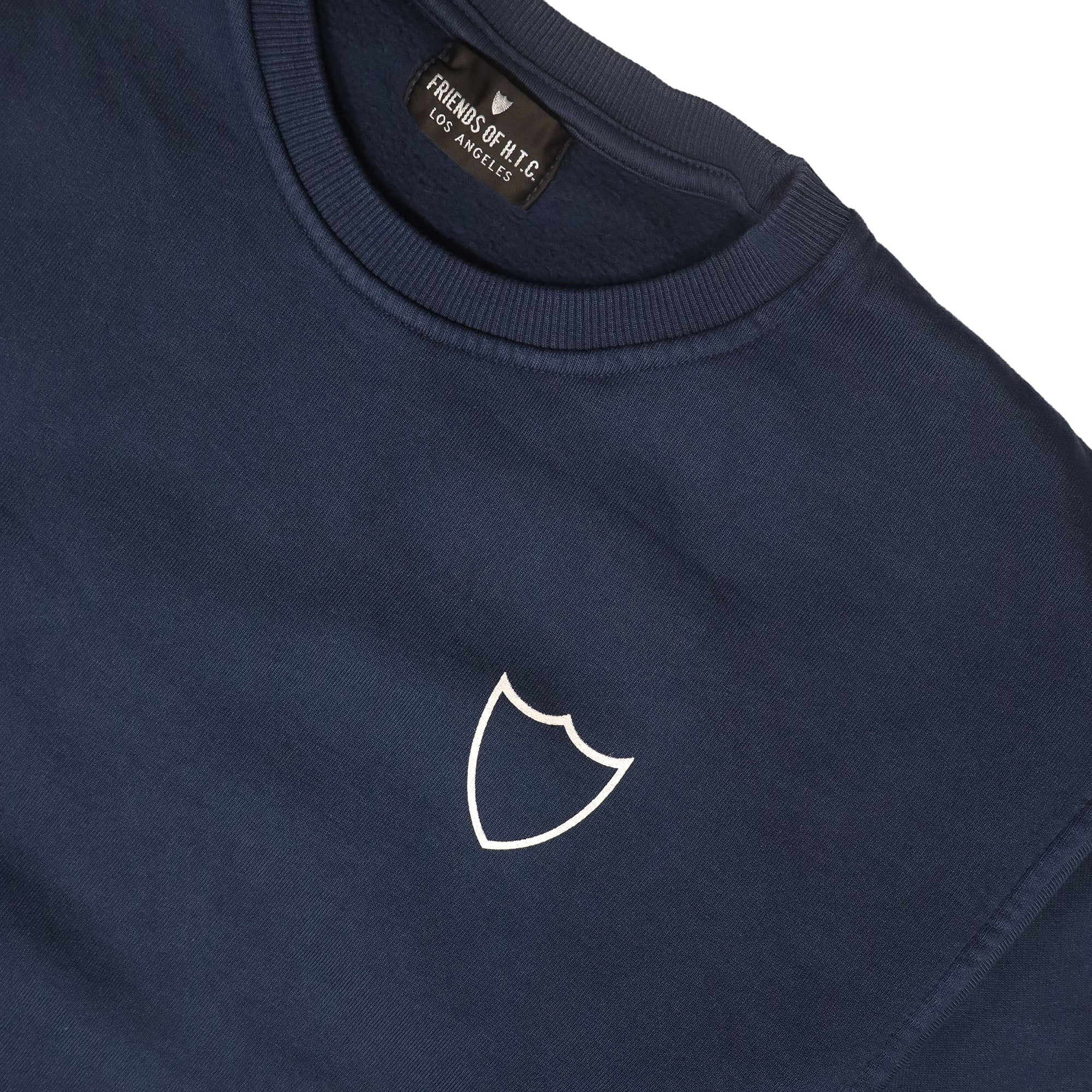 HTC BASIC SWEATER SHIELD LOGO BLUE-3