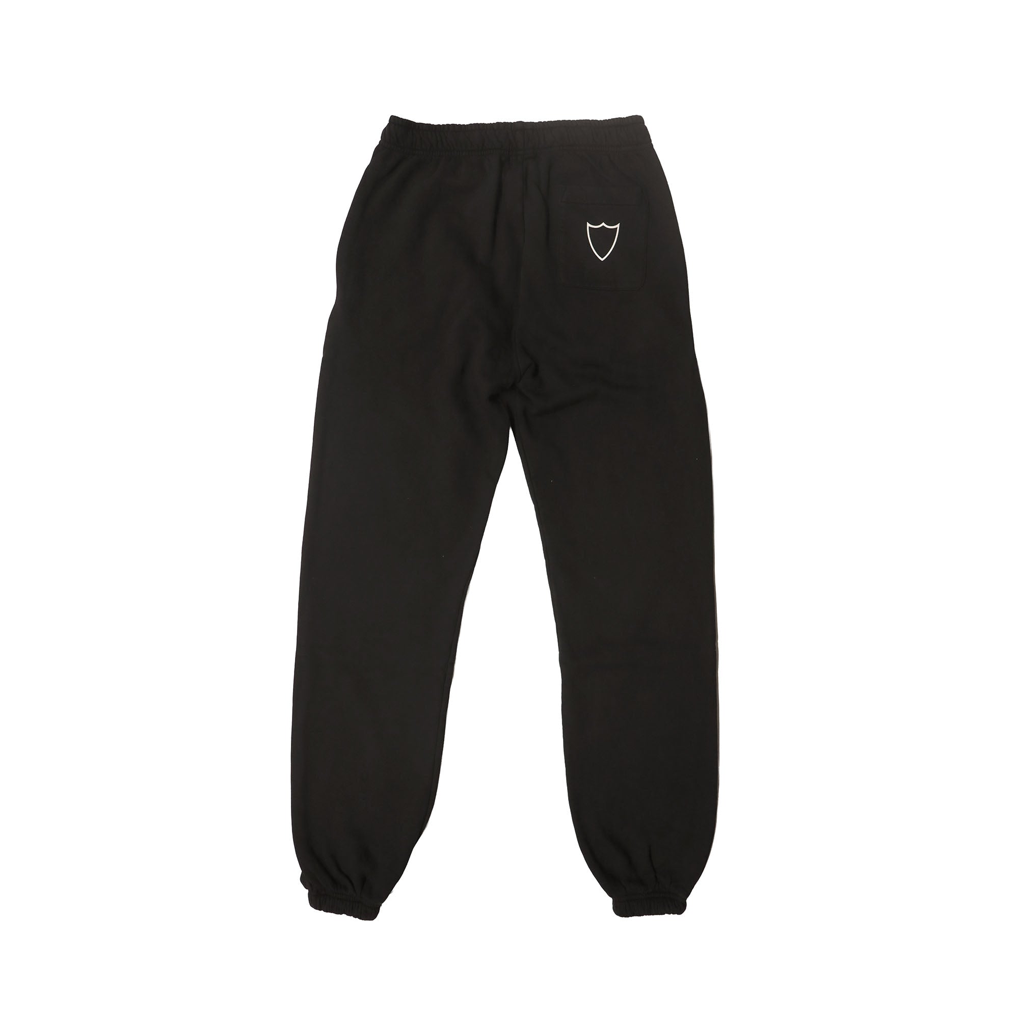 HTC SWEATPANTS SHIELD LOGO BLACK-2