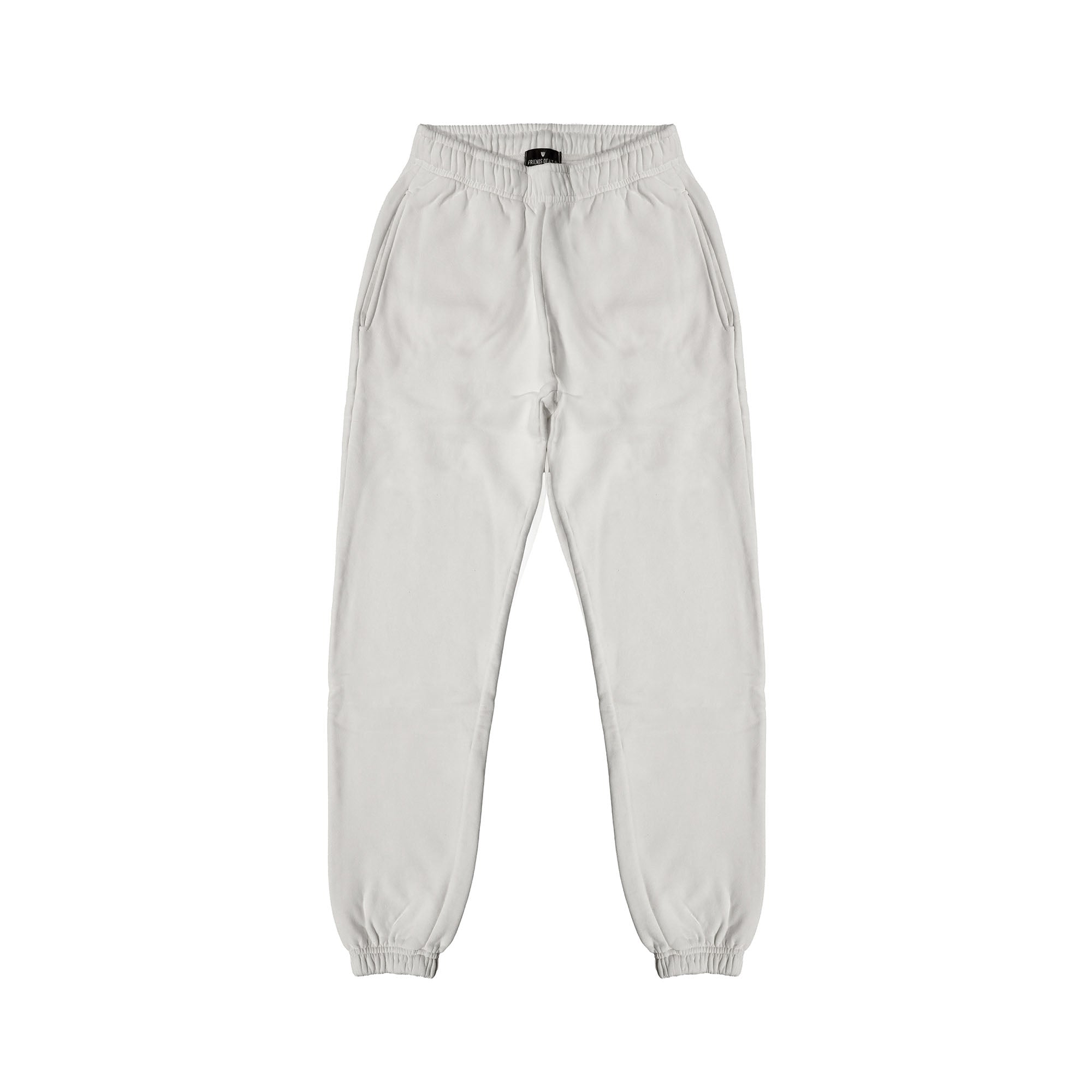 HTC SWEATPANTS SHIELD LOGO WHITE