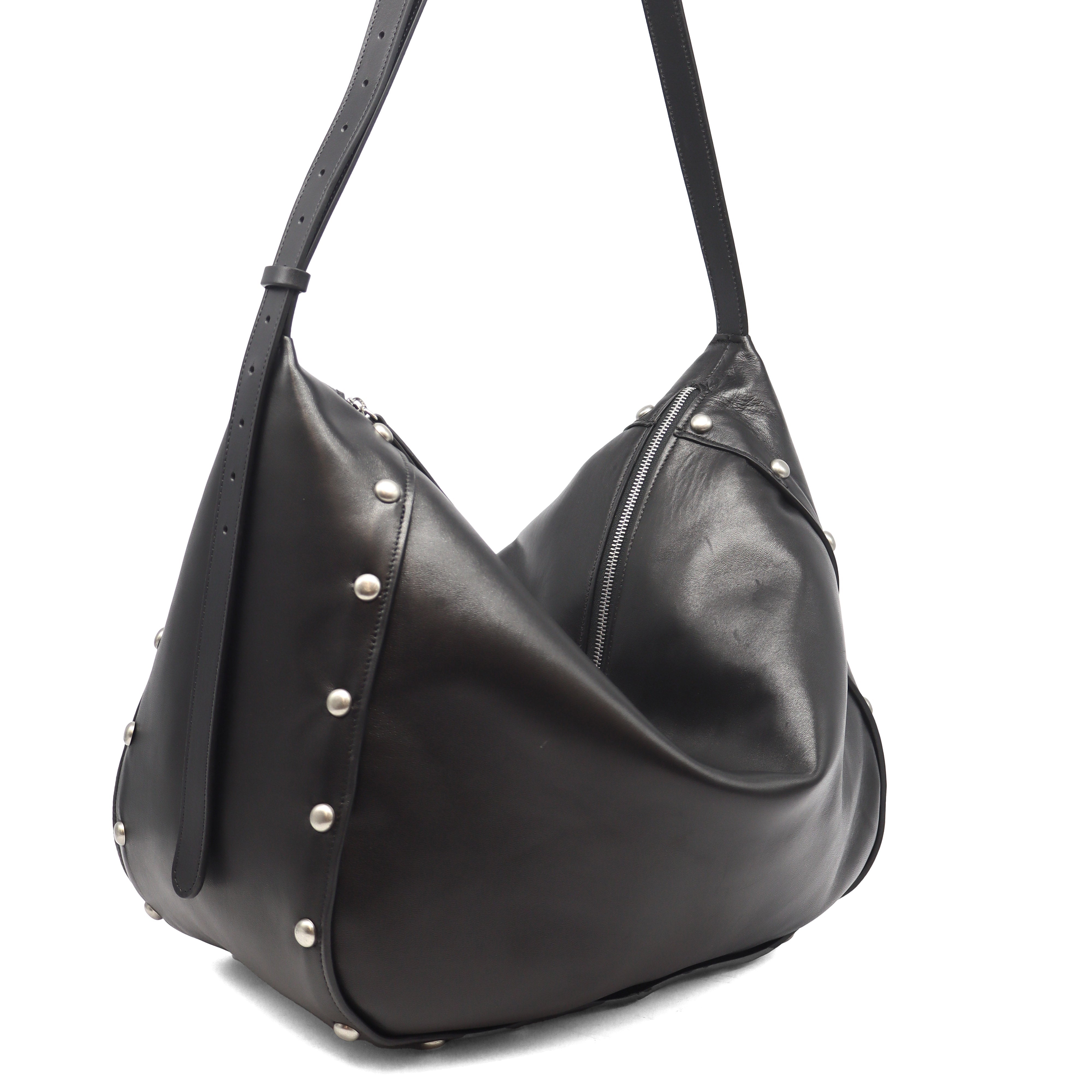 CAROLE LEATHER BLACK-2