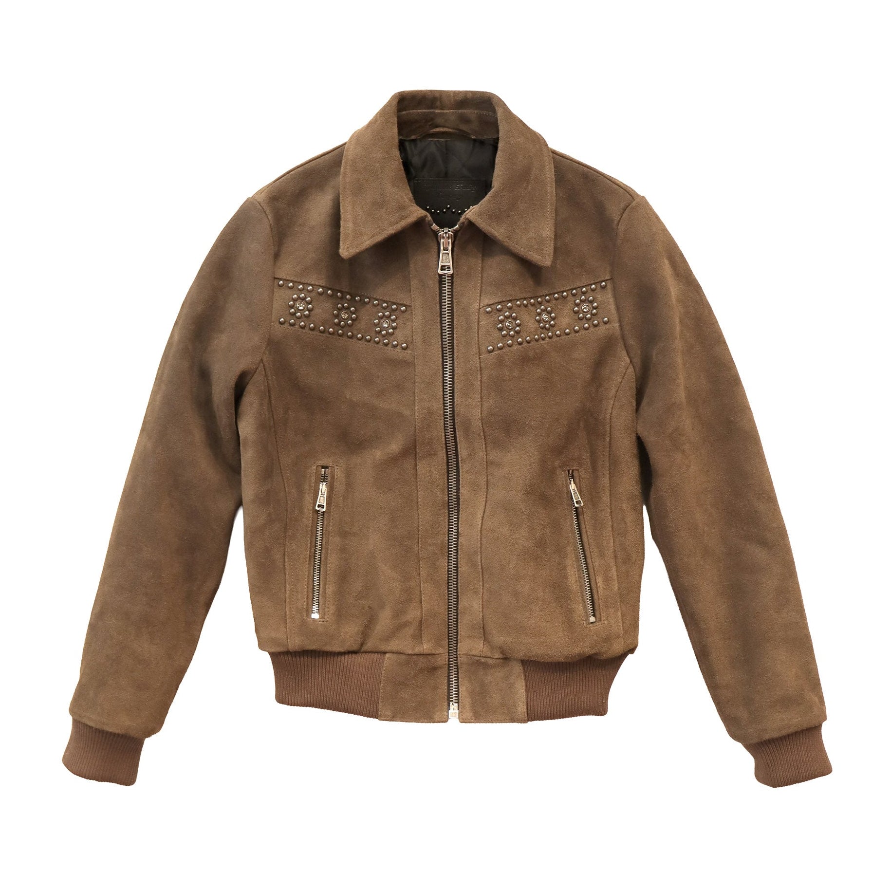 FRANCISVILLE SUEDE JACKET COGNAC