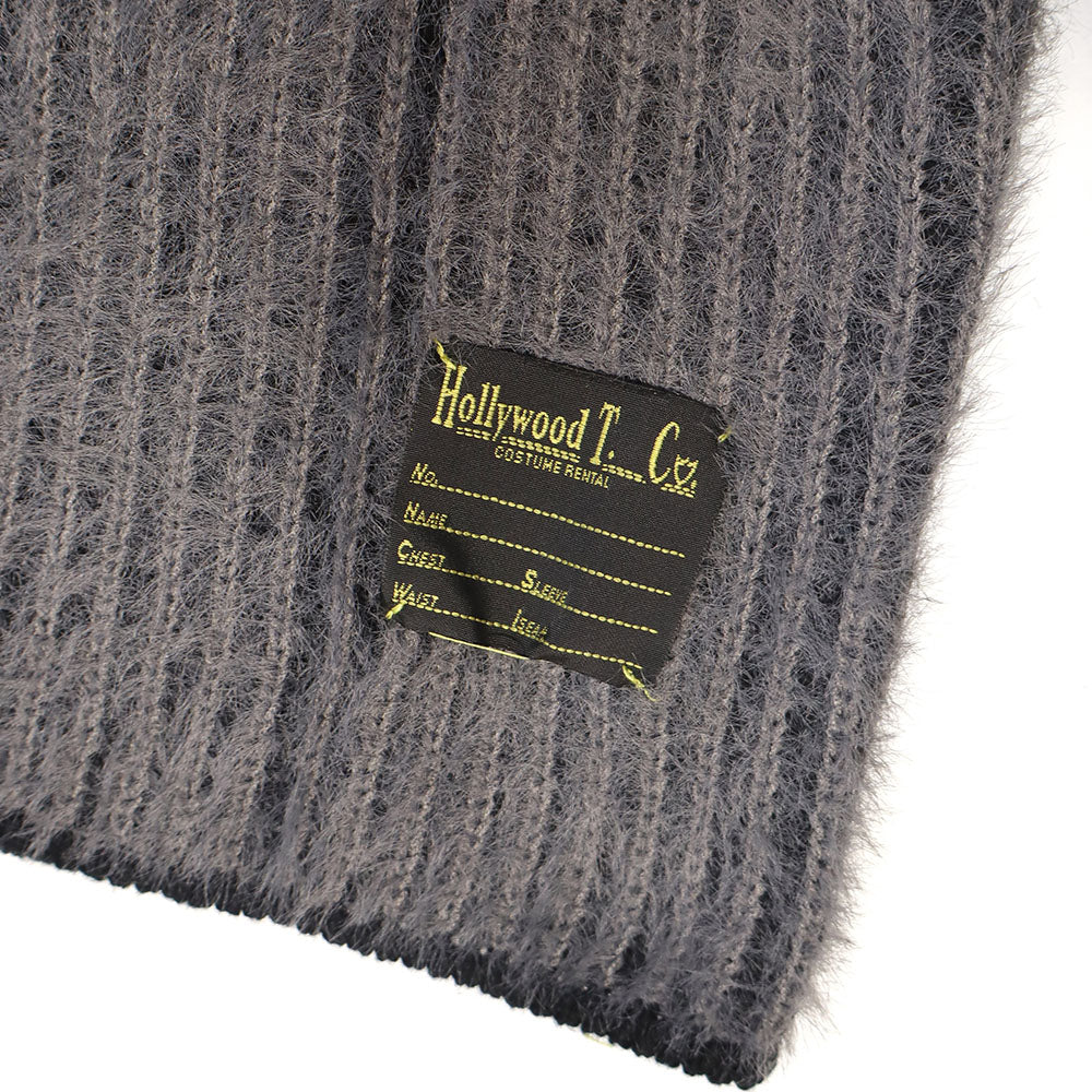 RIBBED SWEATER WOMAN DARK GREY-4