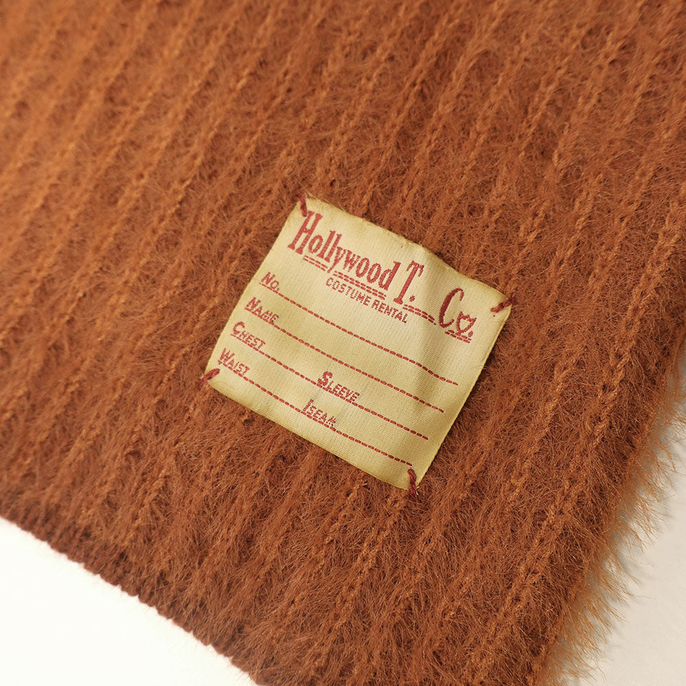 RIBBED SWEATER WOMAN RUST-4
