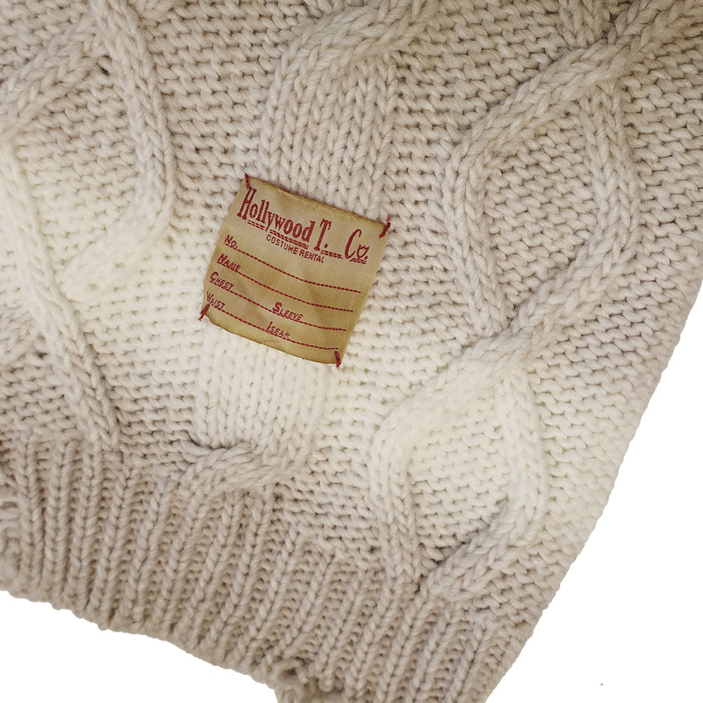 DESTROYED GRADIENT SWEATER MAN SMOKY BEIGE-5