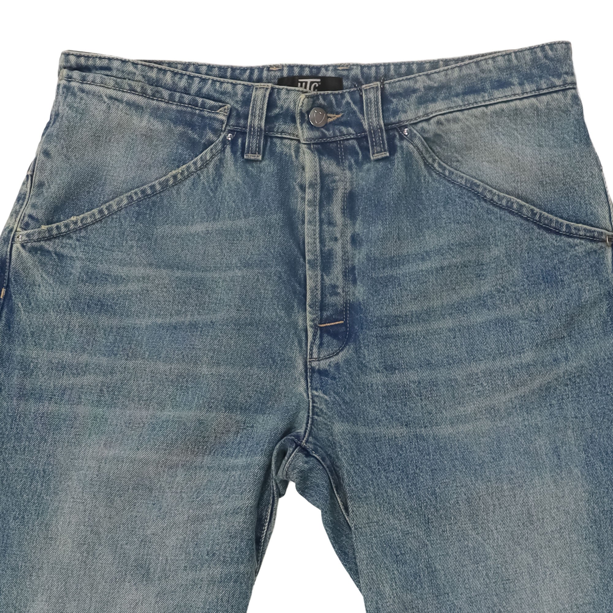 TWISTED PANTS MID BLUE-3