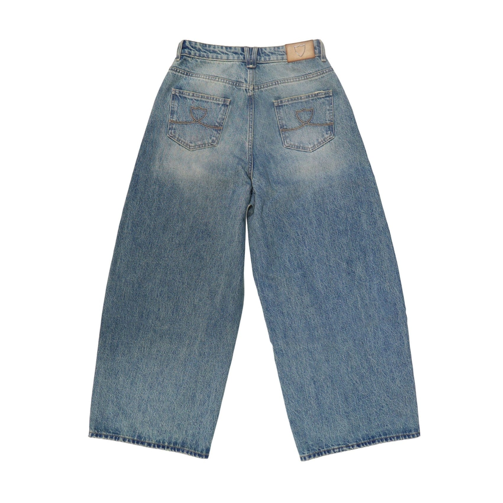 BAGGY PANTS MID BLUE-2