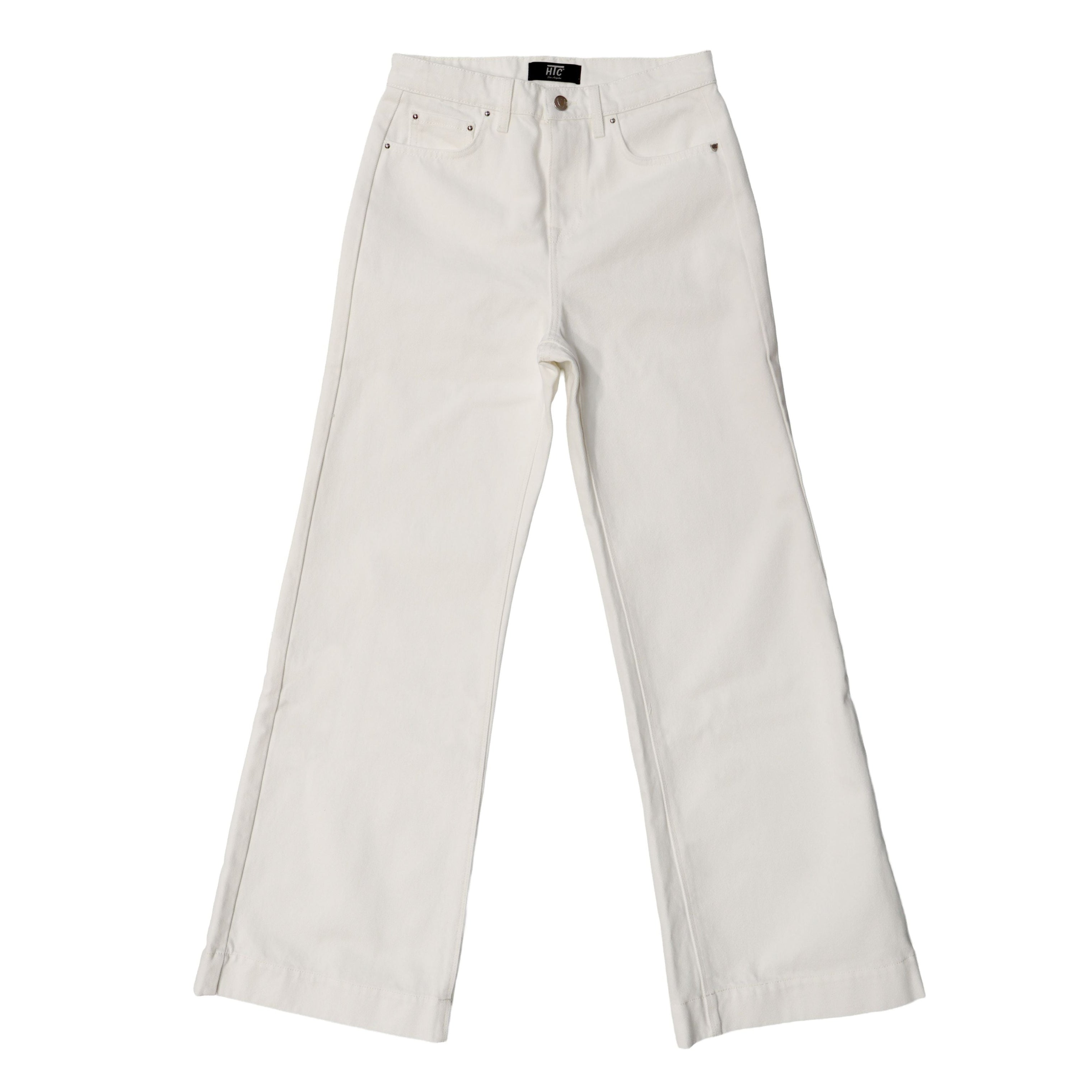 FLARE PANTS WHITE