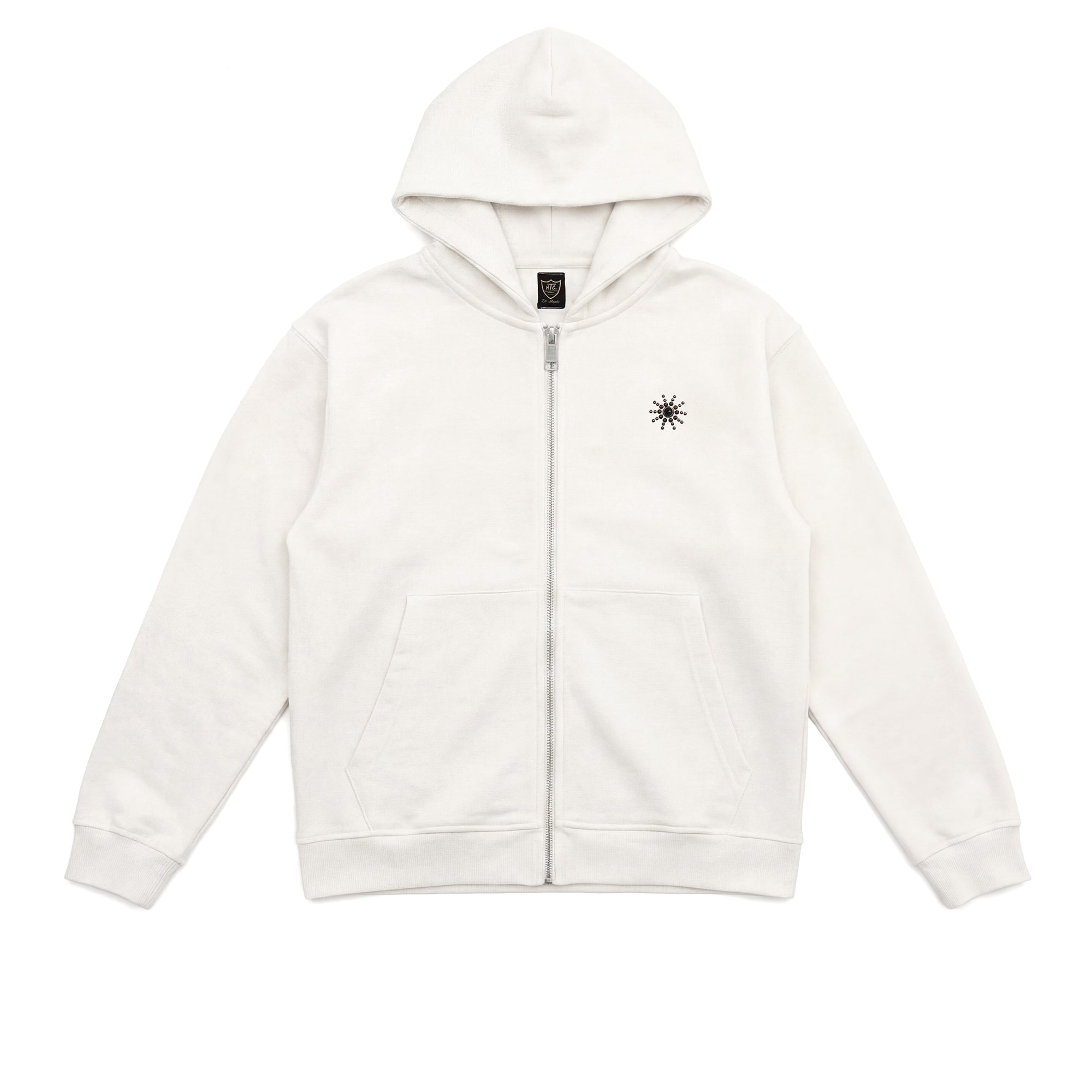 HTC UNISEX SUN ZIP HOODIE OFF WHITE