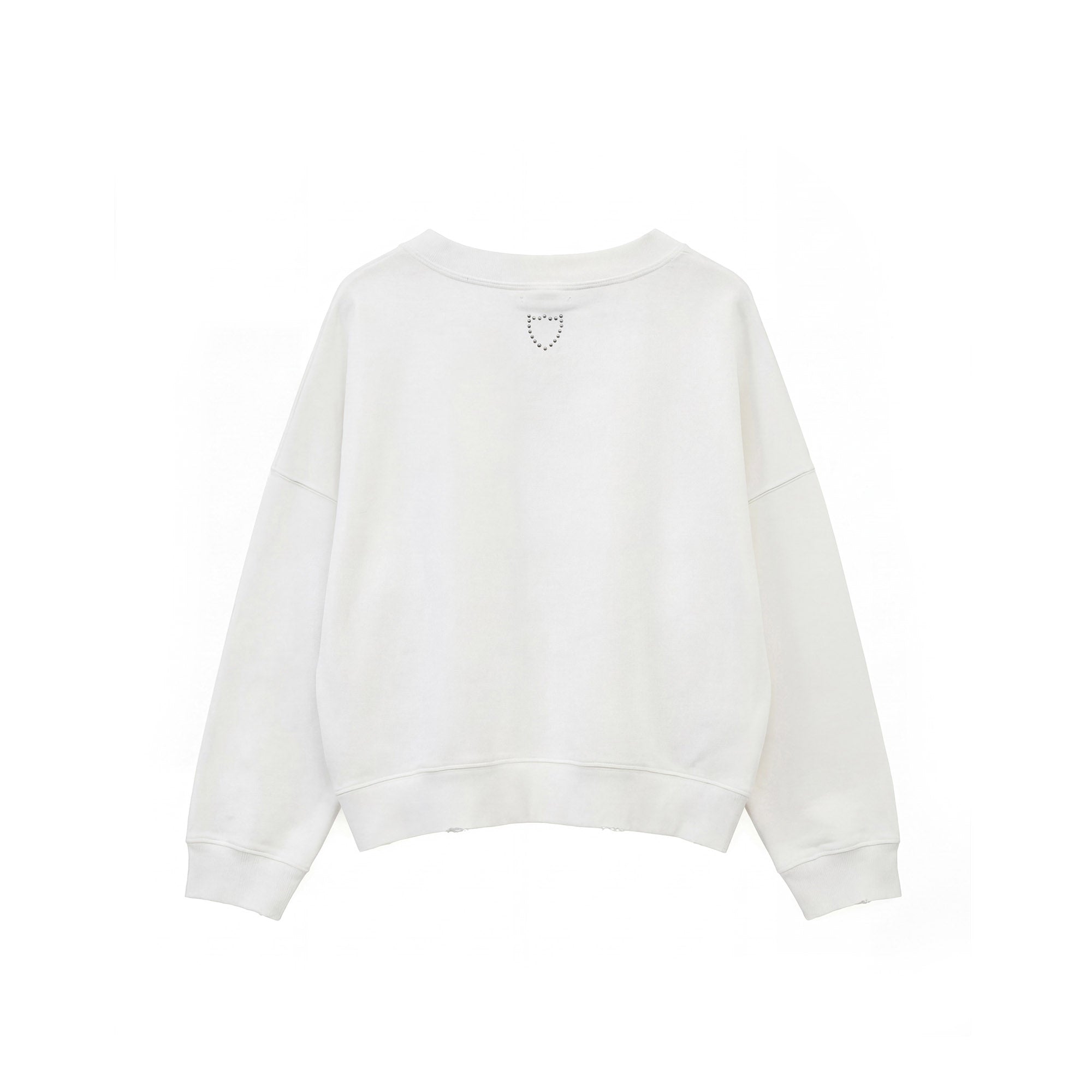 HTC LIPS SWEATER WOMAN OFF WHITE-2