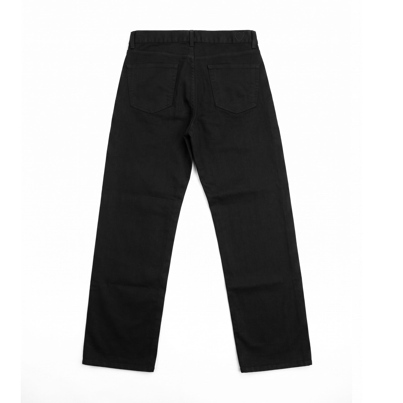 HTC MOUSTACHE DENIM REGULAR MAN DRILL F. DRILL BLK-2