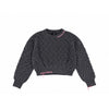 BRAIDED SHIELD SWEATER