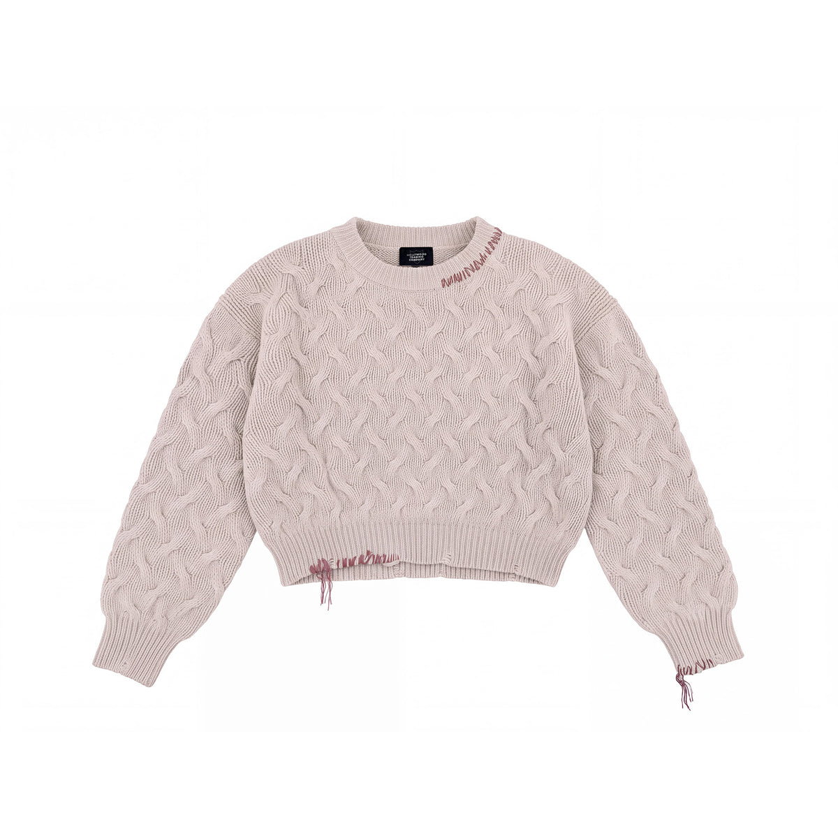 BRAIDED SHIELD SWEATER