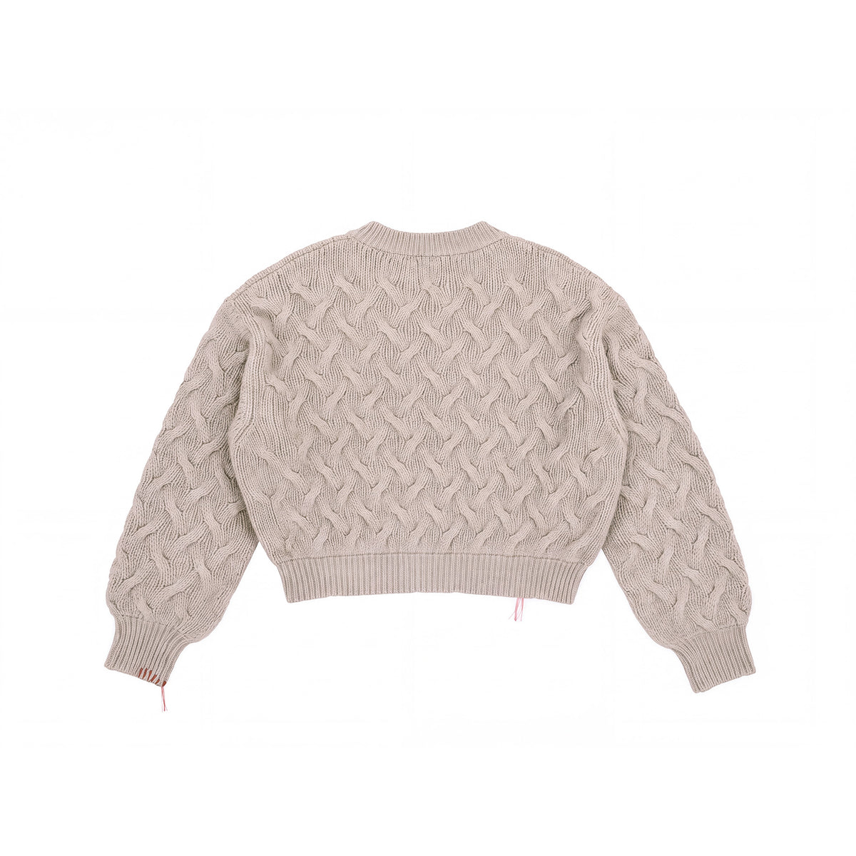 BRAIDED SHIELD SWEATER-2