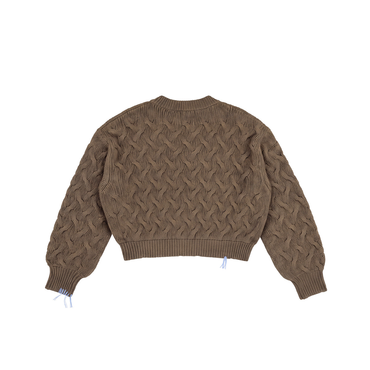 BRAIDED SHIELD SWEATER-2
