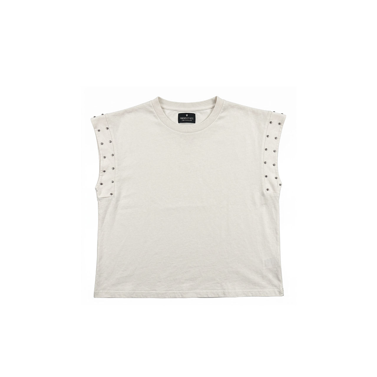 WOMAN STUDDED T-SHIRT OFF-1