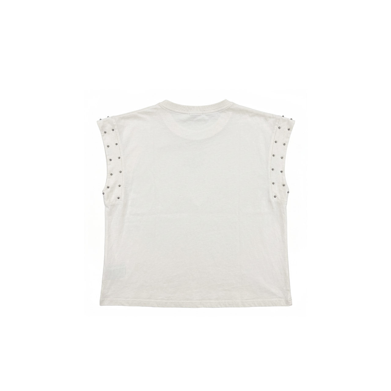WOMAN STUDDED T-SHIRT OFF-2