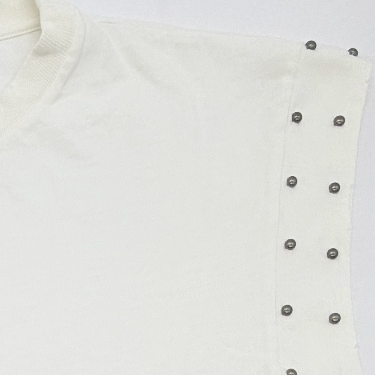 WOMAN STUDDED T-SHIRT OFF-3