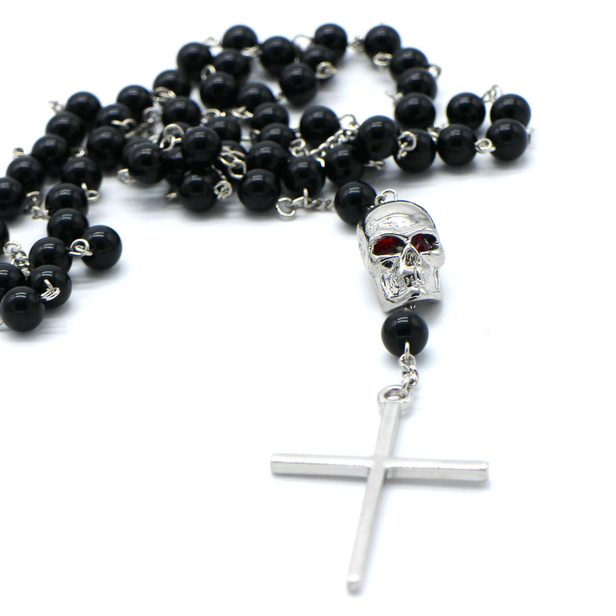 Hollywood Trading Company MISTERY NECKLACE MISTERY NECKLACE MISTERY NECKLACE 100% Textile glass 100% Black metal Hollywood Trading Company Hollywood Trading Company