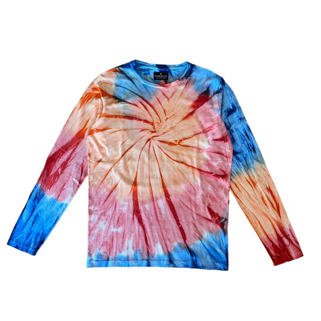 TIE DYE LOGO LONGSLEEVE TEE