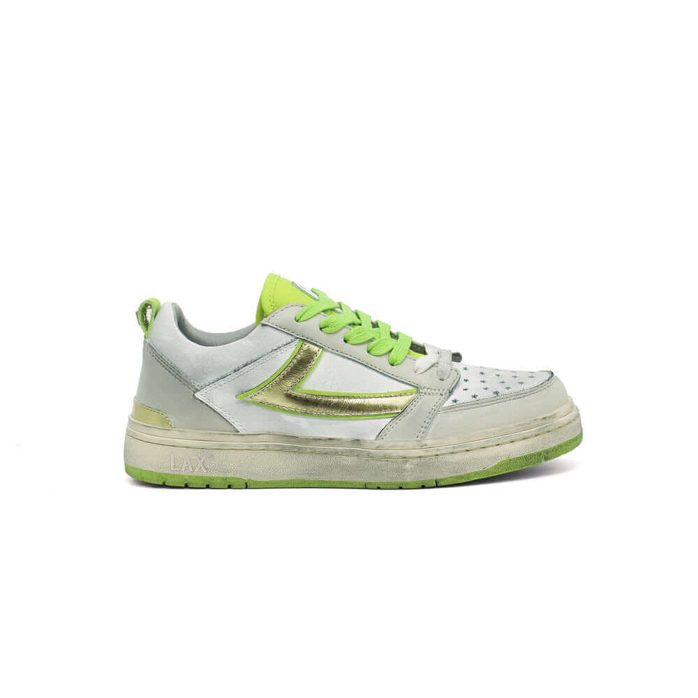 Hollywood Trading Company STARLIGHT METALLIC LOW WOMAN STARLIGHT METALLIC LOW WOMAN Starlight Metallic Low Woman Sneakers, back pull loop, rubber sole, perforated toe and front lace-up closure, 100% leather sneakers Hollywood Trading Company Hollywood Tra