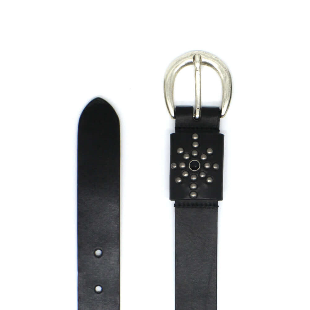 Hollywood Trading Company SUNSET BELT SUNSET BELT Sunset Belt woman belt leather belt with studs. Made in Italy. BELTS Hollywood Trading Company Hollywood Trading Company
