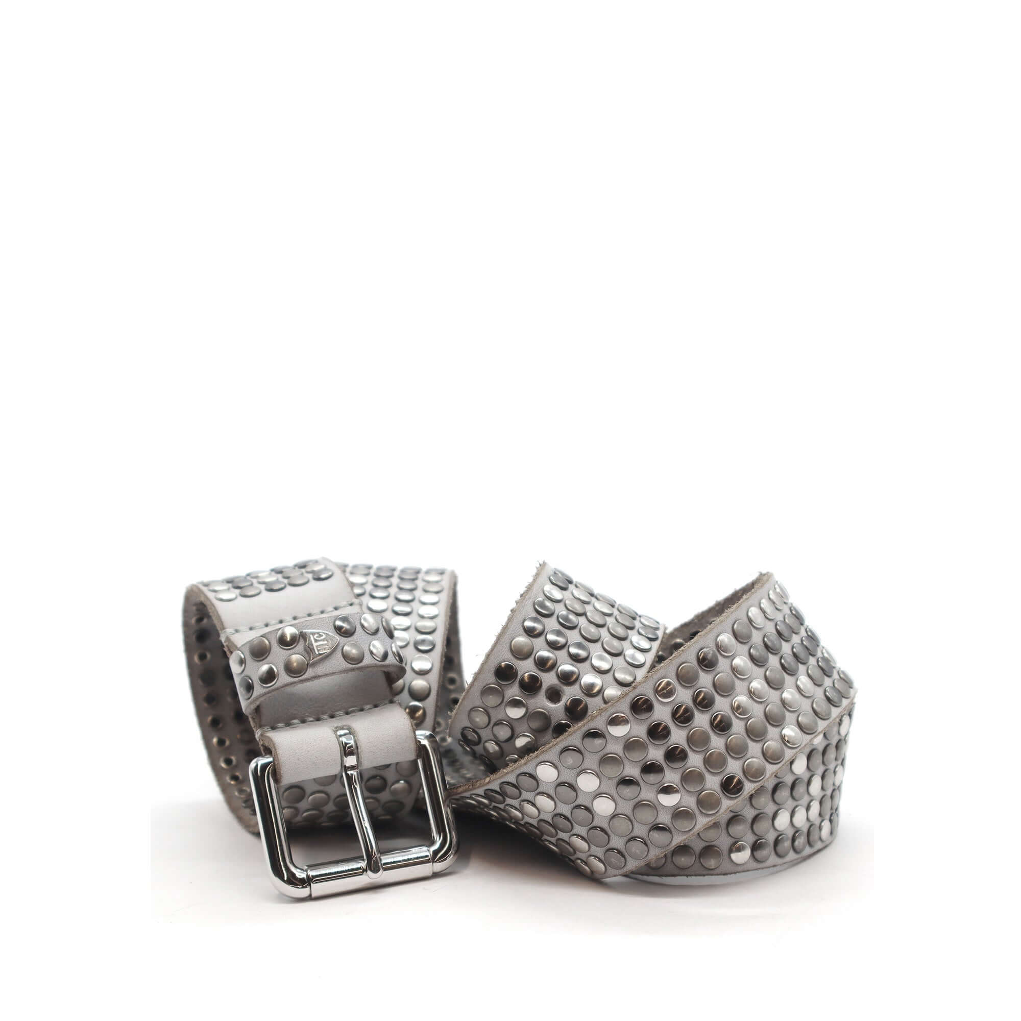 htc los angeles 5.000 COLOUR STUDS BELT GREY 5.000 COLOUR STUDS BELT GREY BELTS Hollywood Trading Company Hollywood Trading Company