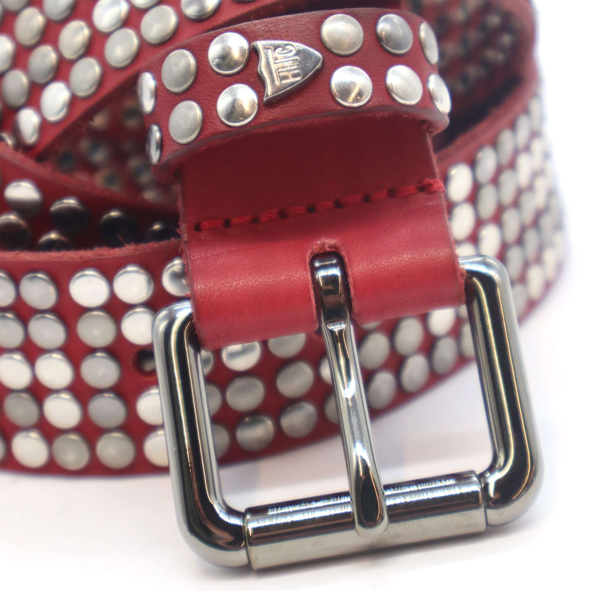 htc los angeles 5.000 COLOUR STUDS BELT BORDEAUX 5.000 COLOUR STUDS BELT BORDEAUX BELTS Hollywood Trading Company Hollywood Trading Company