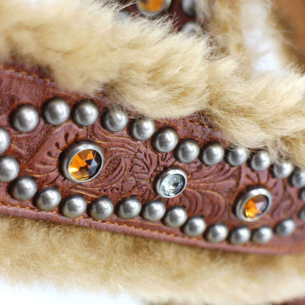 Hollywood Trading Company AMERICAN FUR BELT AMERICAN FUR BELT 100% COW LEATHER. MADE IN ITALY COLOR: COGNAC HEIGHT 35MM. BELTS Hollywood Trading Company Hollywood Trading Company