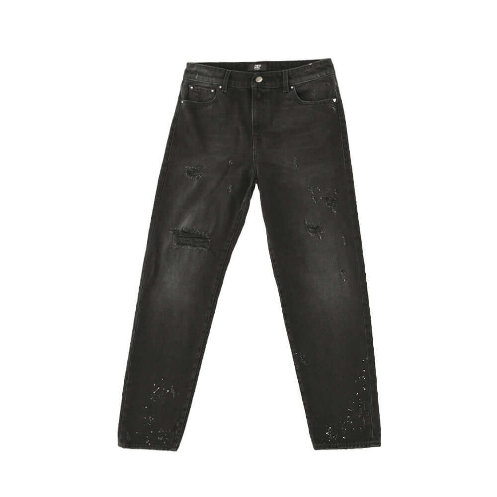 Hollywood Trading Company MELROSE PANTS BLACK DELAVE MELROSE PANTS BLACK DELAVE REGULAR FIT 100% COTTON COLOR: BLACK DELAVE' pants Hollywood Trading Company Hollywood Trading Company