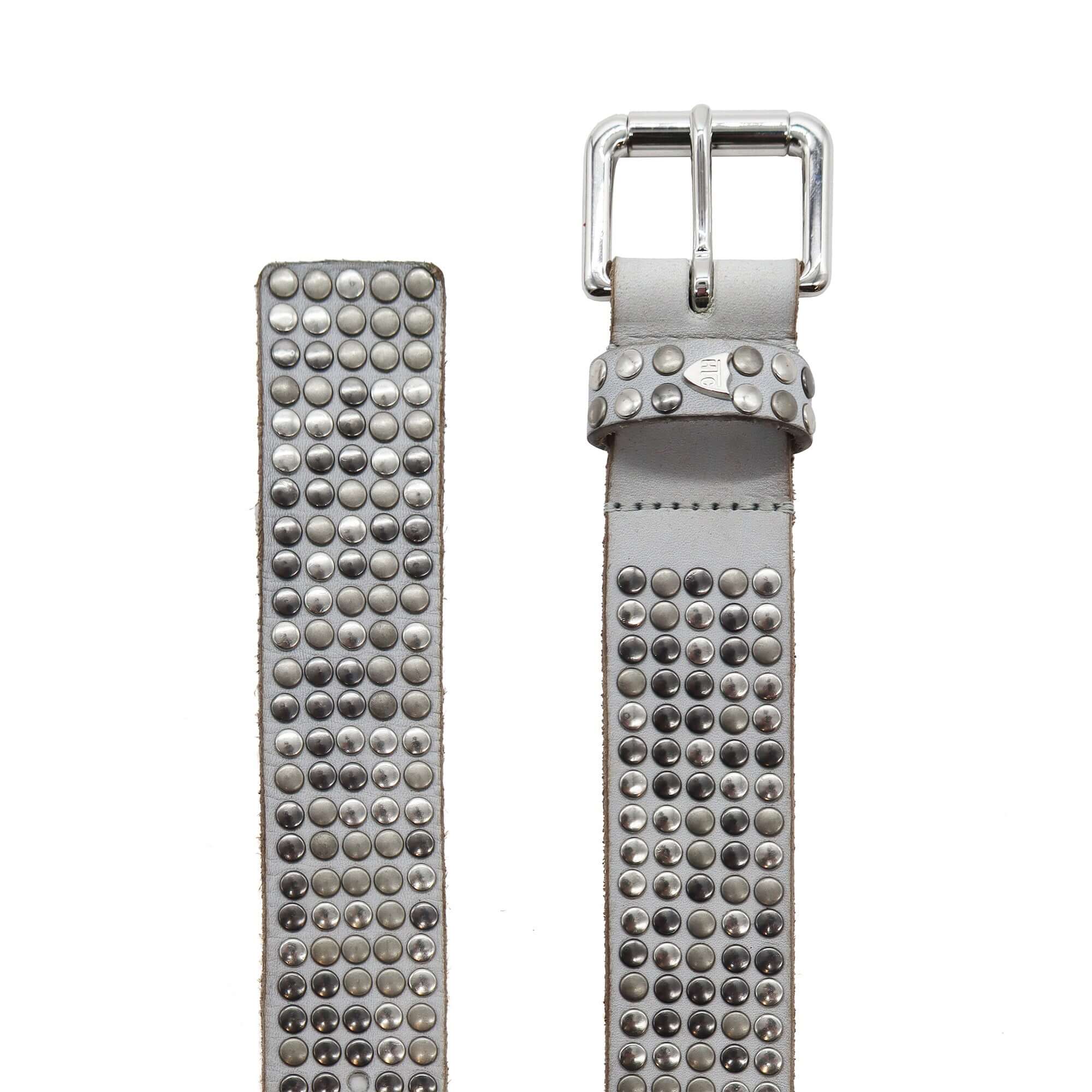 htc los angeles 5.000 COLOUR STUDS BELT GREY 5.000 COLOUR STUDS BELT GREY BELTS Hollywood Trading Company Hollywood Trading Company