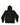 AMERICAN BLACK SUN HOODIE HTC LOS ANGELES REGULAR FIT. 100% COTTON. MADE IN ITALY COLOR: BLACK