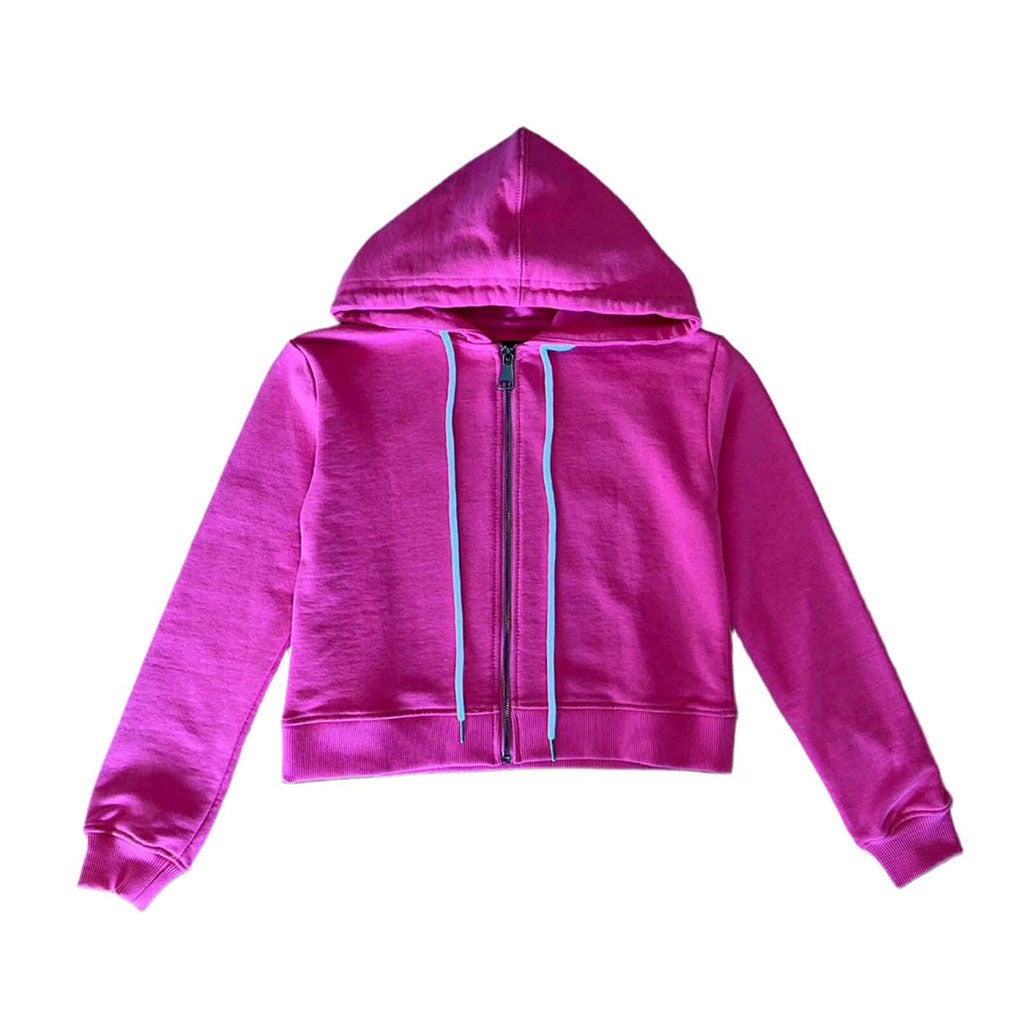 CROP W HOODIE