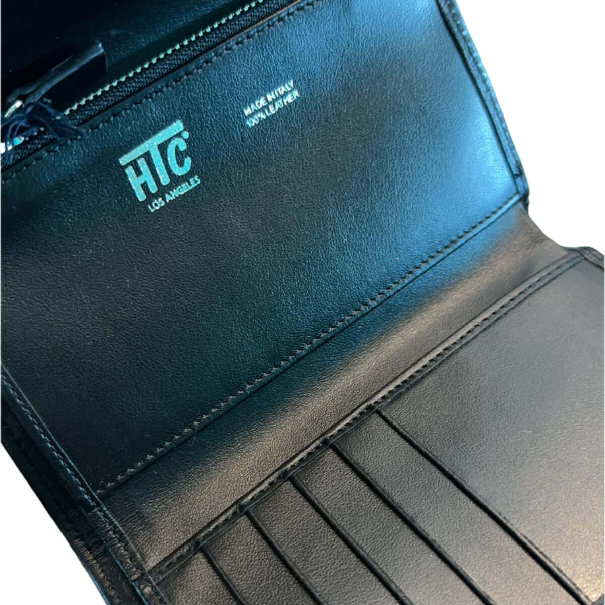 HTC Folded Woman Wallet HTC LOS ANGELES Blue Express