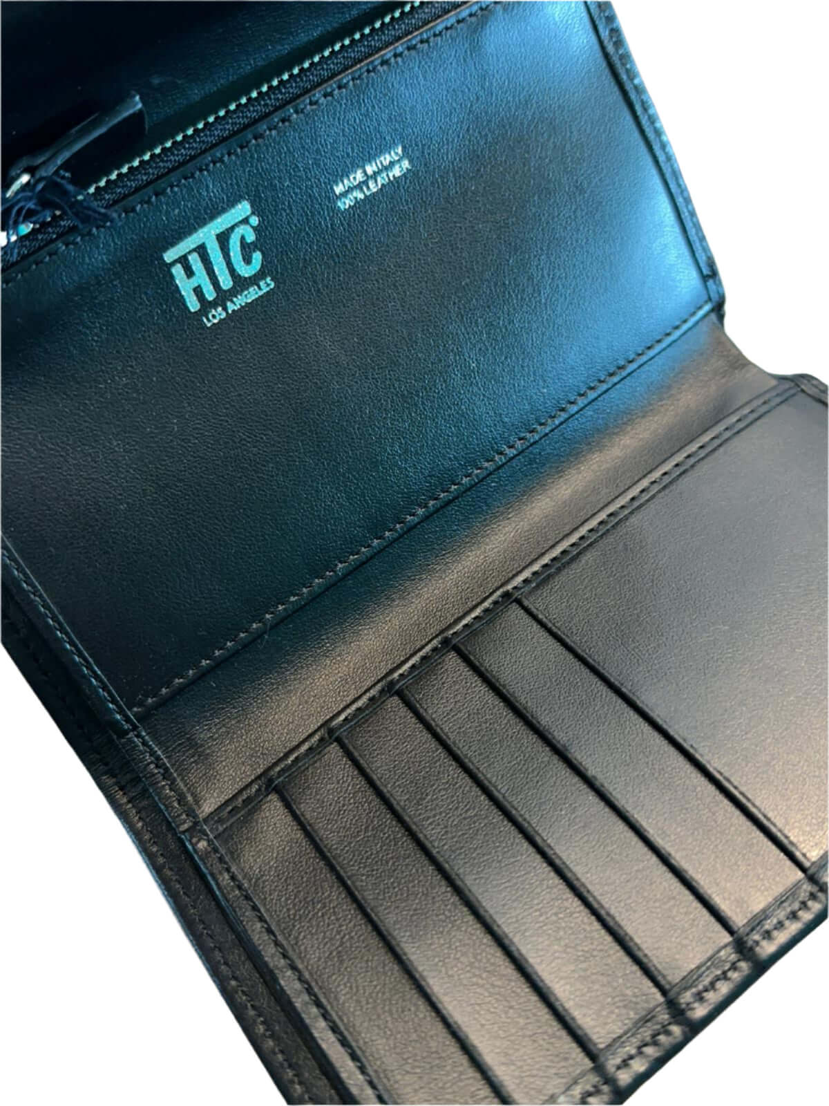 HTC Folded Woman Wallet HTC LOS ANGELES Blue Express