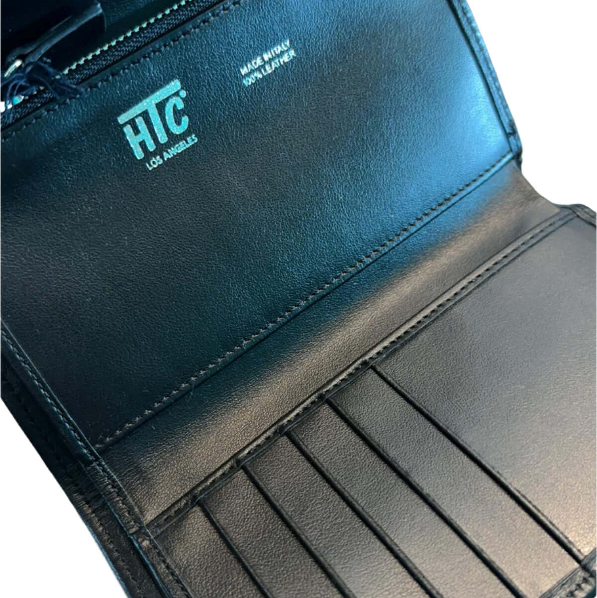 HTC Folded Woman Wallet HTC LOS ANGELES Blue Express