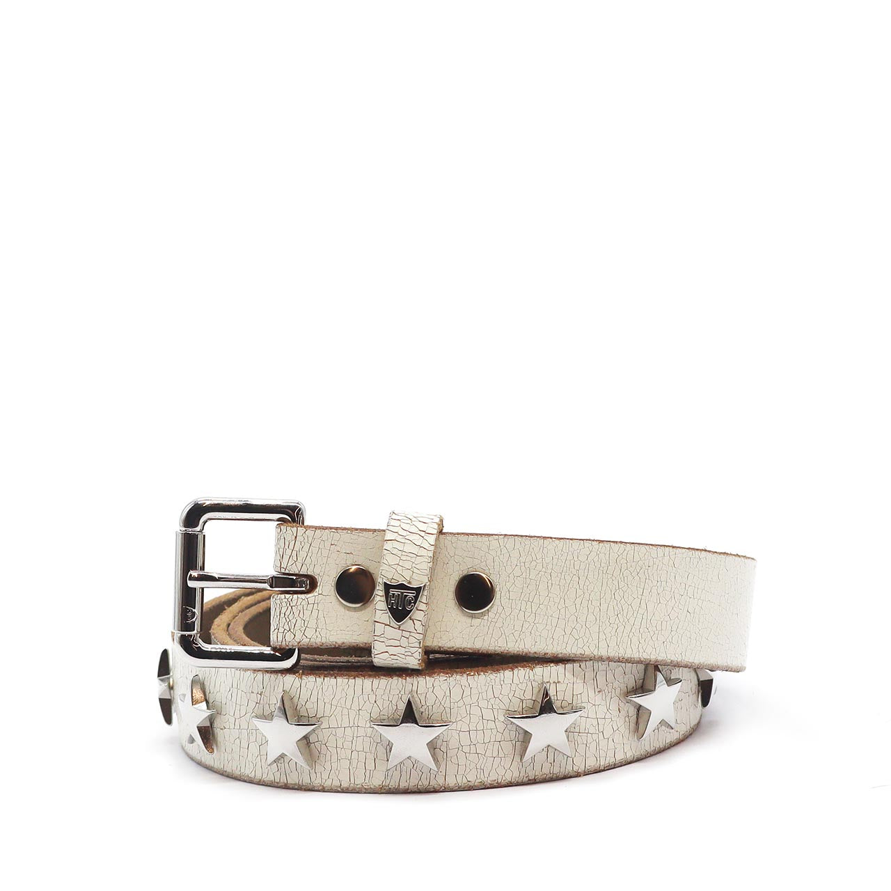 WALK OF FAME BELT WHITE
