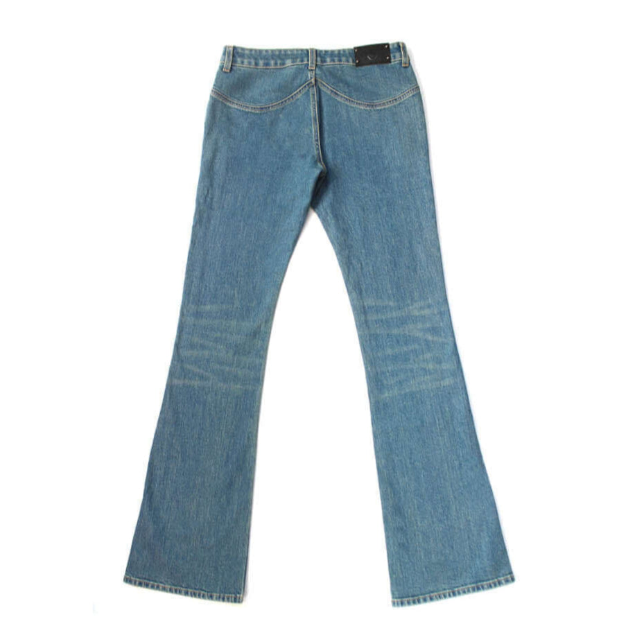 Hollywood Trading Company DENIM CURLY - MID BLUE DENIM CURLY - MID BLUE HTC signature stretch denim jeans. Vintage faded. Composition: 98% Cotton, 2% Elastane. denim Hollywood Trading Company Hollywood Trading Company