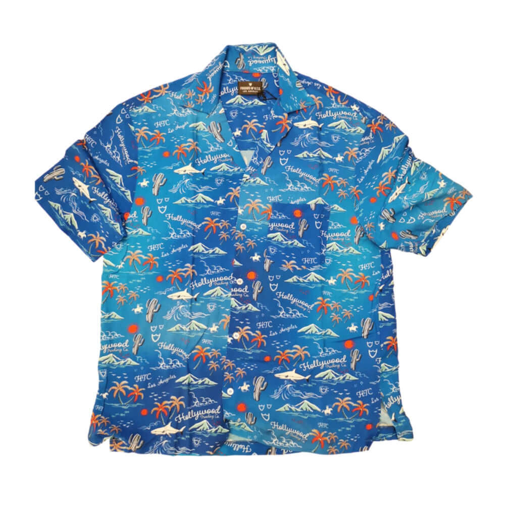 HTC L.A. Hawaiian Shirt HTC LOS ANGELES Blue Express