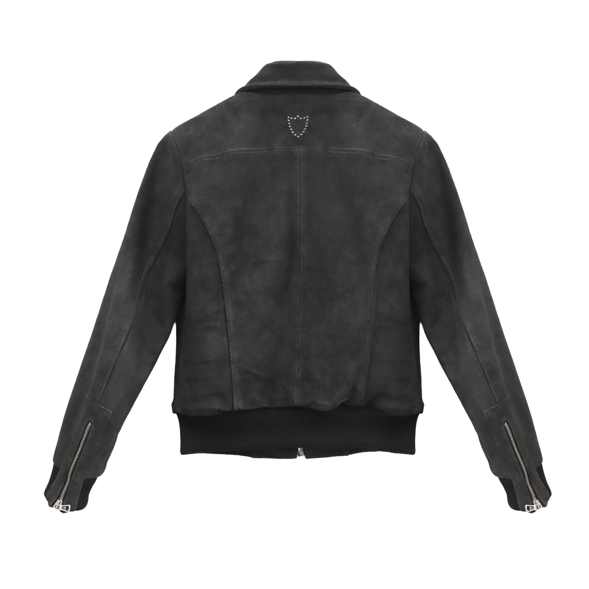FRANCISVILLE SUEDE JACKET ANTHRACITE-2