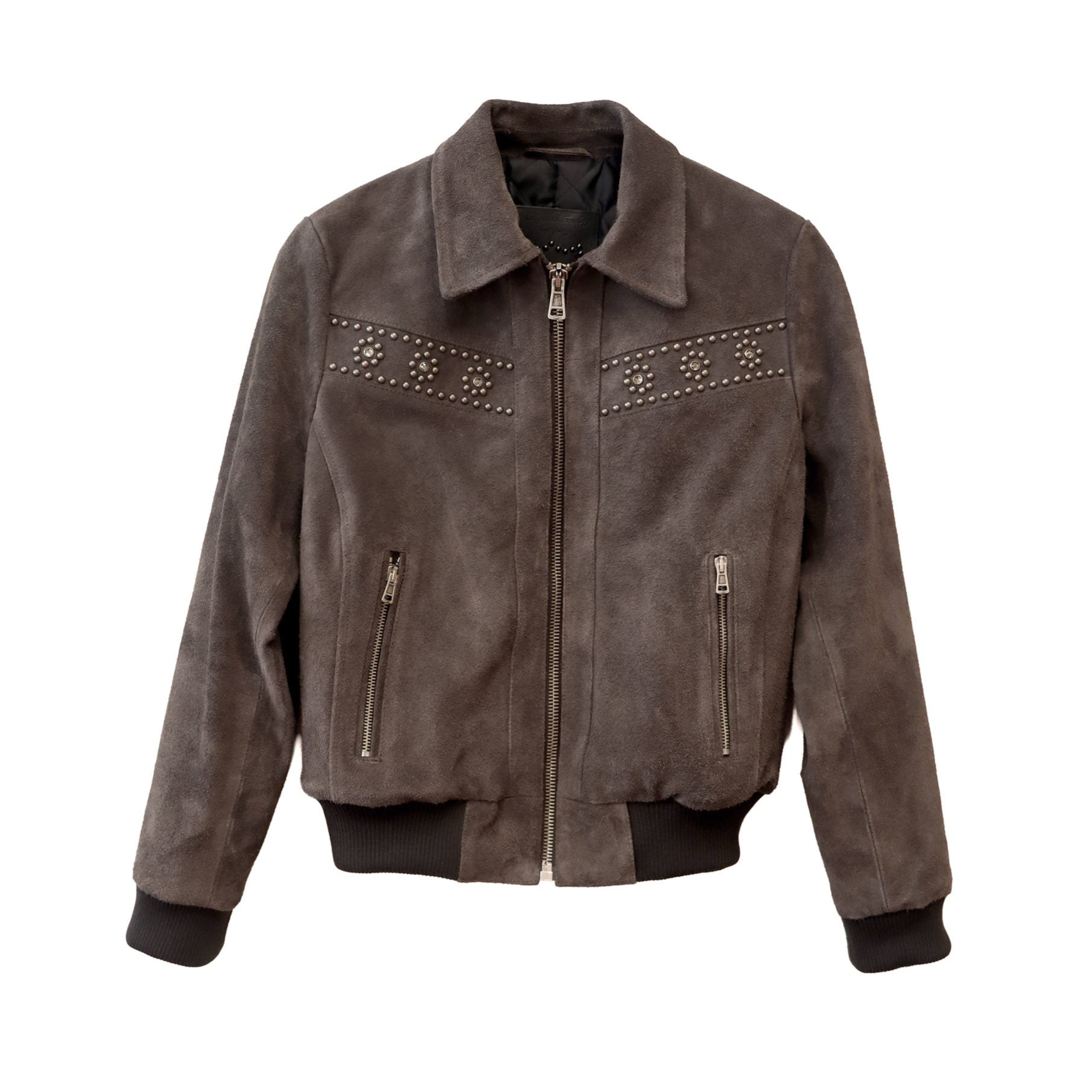 FRANCISVILLE SUEDE JACKET DARK CHOCOLATE-2