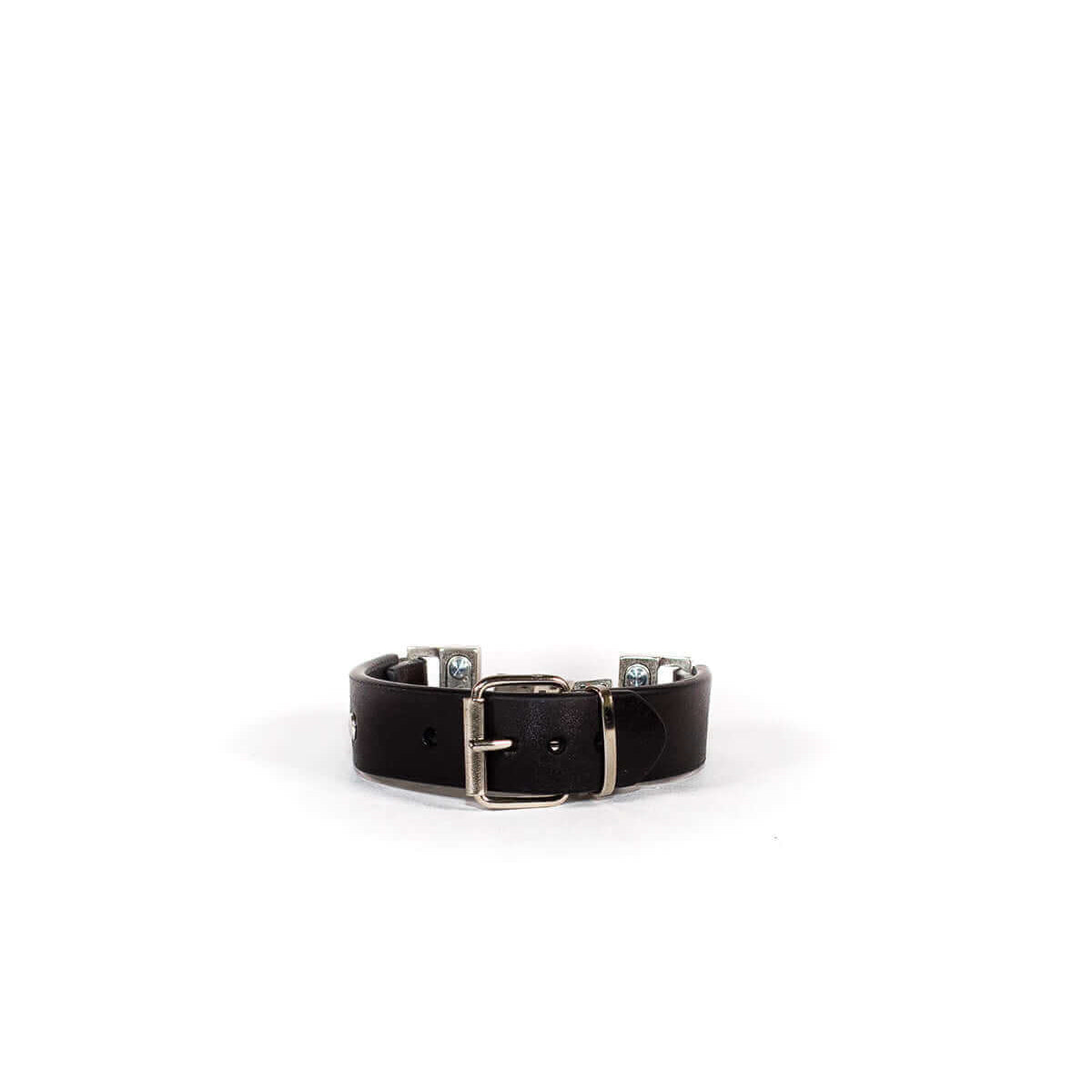 Hollywood Trading Company DICES BR DICES BR Leather bracelet with metal 'HTC dices' detail. Buckle closure. Composition: 100% leather, 100% metal. Hollywood Trading Company Hollywood Trading Company