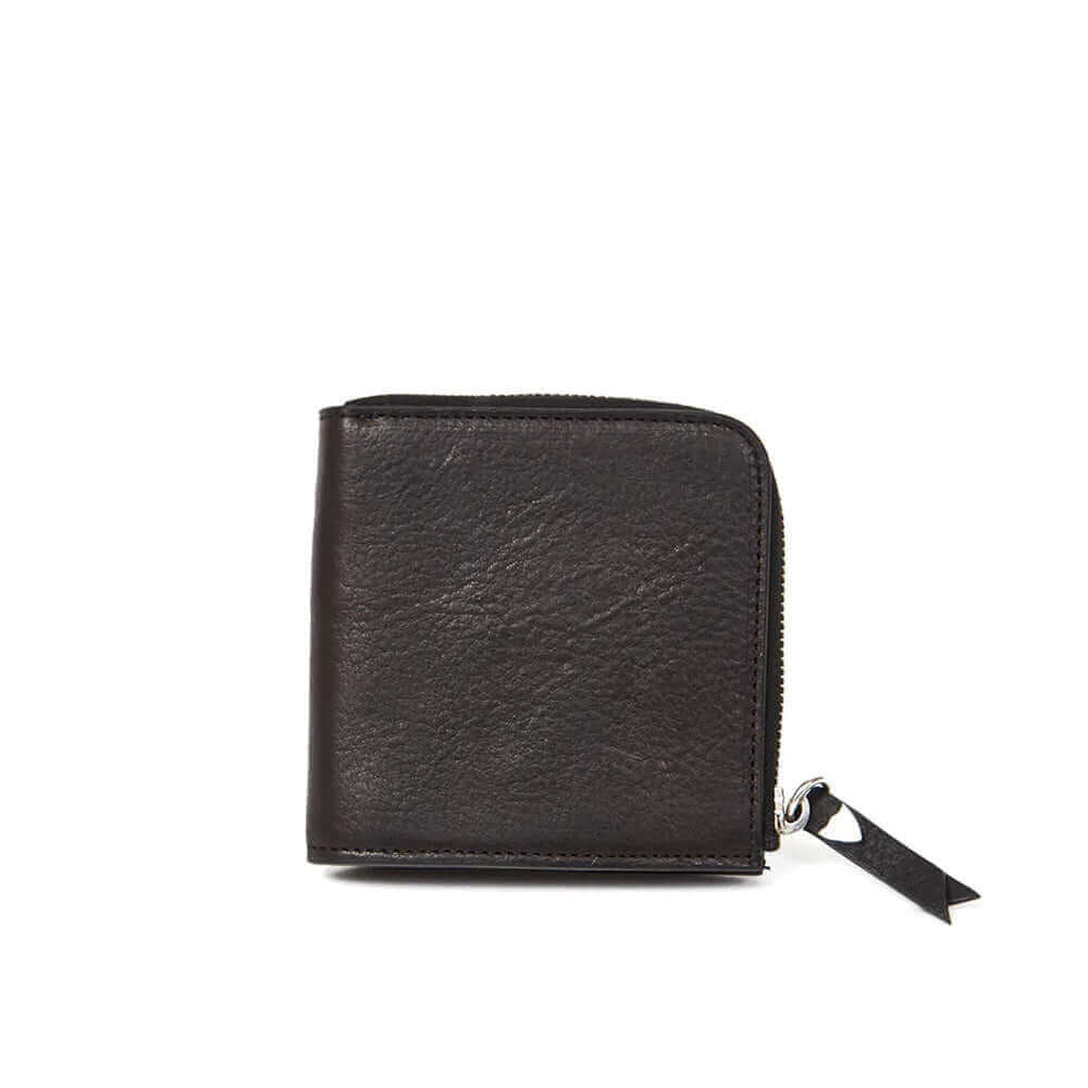 Hollywood Trading Company BIKER SUN WALLET BIKER SUN WALLET Black leather coin purse with frontal stud, zip closure. Inner space for credit cards. Width: 10 cm. Height: 10 cm. 100% Cow skin. Made in Italy. Hollywood Trading Company Hollywood Trading Compa