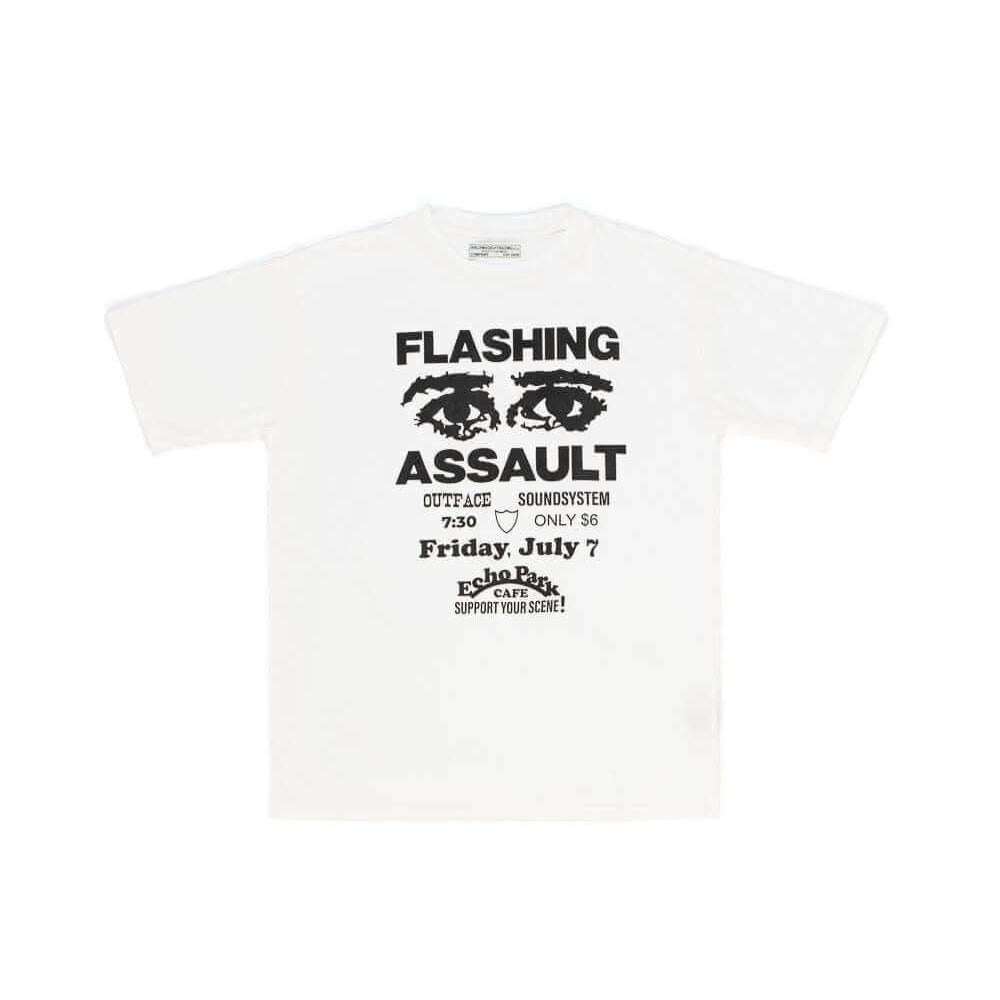 HTC LOS ANGELES ASSAULT T-SHIRT WHITE ASSAULT T-SHIRT WHITE Regular fit t-shirt printed on the front. Composition: 100% Cotton T-SHIRTS Hollywood Trading Company Hollywood Trading Company